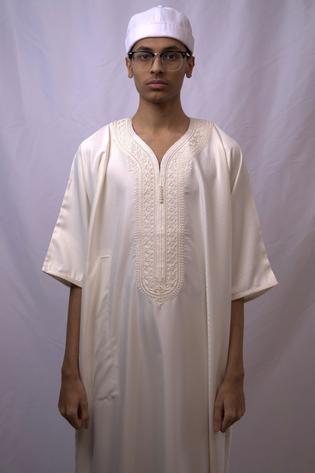 Off White Moroccan Thobe