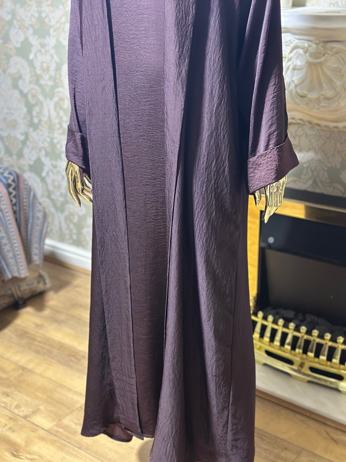 Deep Brown 2 piece abaya